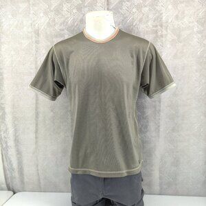 Vintage Nike ACG Shirt Men Medium Green Dri Fit Base Layer Outdoors Training